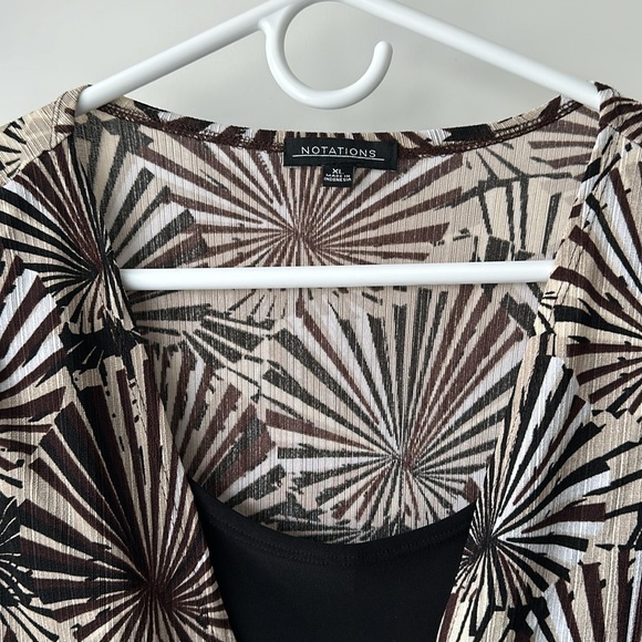 Notations Women’s Blouse - Picture 2 of 4